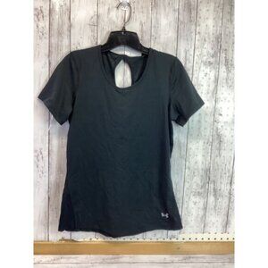 Under Armour Cool Switch Open Back Shirt NWT Women XS black